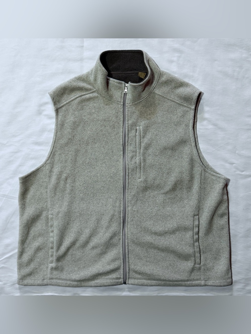 St. John's Bay Full-Zip Fleece Vest Size XXL 3 Pockets‎